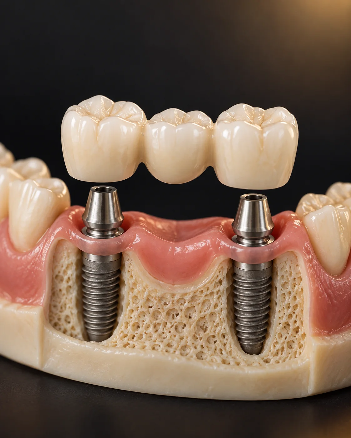 Most na implantach